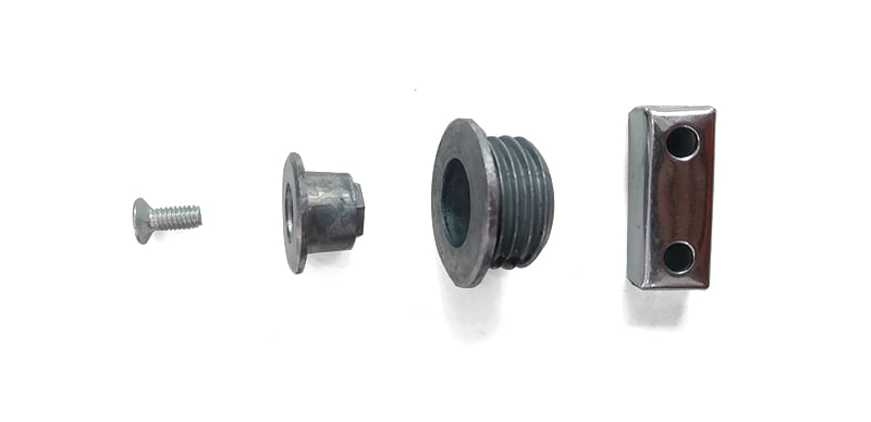 Bộ cối xoay lắp đặt tủ giày thông minh 3 ngăn 2
